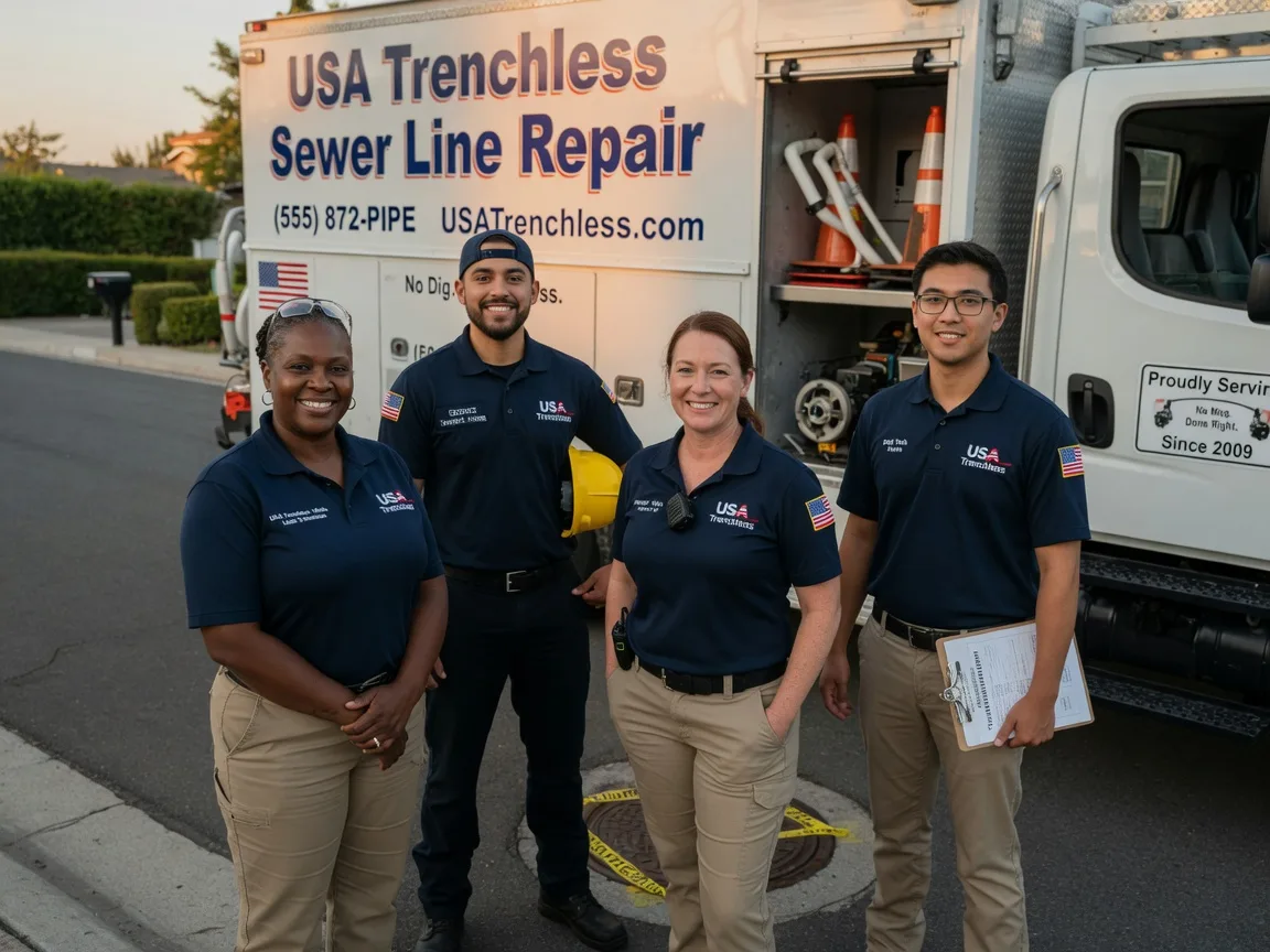 Sewer Line Repair company in Elm Mott, TX